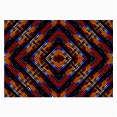 Kaleidoscope Art Pattern Ornament Large Glasses Cloth (2-Side)