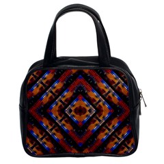 Kaleidoscope Art Pattern Ornament Classic Handbag (Two Sides)