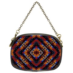 Kaleidoscope Art Pattern Ornament Chain Purse (One Side)