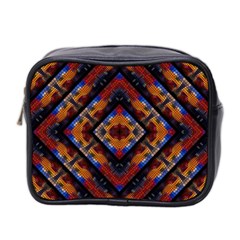 Kaleidoscope Art Pattern Ornament Mini Toiletries Bag (Two Sides)