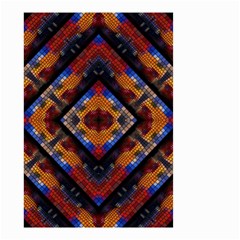 Kaleidoscope Art Pattern Ornament Small Garden Flag (Two Sides)