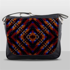 Kaleidoscope Art Pattern Ornament Messenger Bag