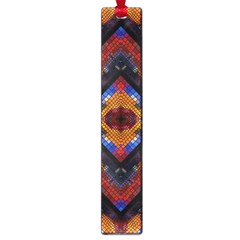 Kaleidoscope Art Pattern Ornament Large Book Marks by Simbadda