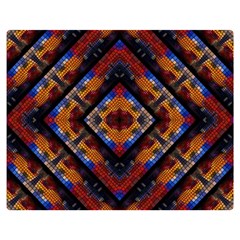 Kaleidoscope Art Pattern Ornament Double Sided Flano Blanket (Medium) 