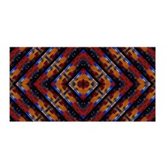 Kaleidoscope Art Pattern Ornament Satin Wrap