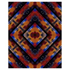 Kaleidoscope Art Pattern Ornament Drawstring Bag (Small)