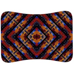 Kaleidoscope Art Pattern Ornament Velour Seat Head Rest Cushion