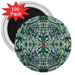 Pattern Design Pattern Geometry 3  Magnets (100 pack)