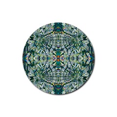 Pattern Design Pattern Geometry Rubber Coaster (Round) 