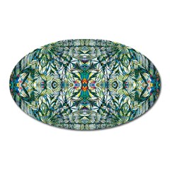 Pattern Design Pattern Geometry Oval Magnet