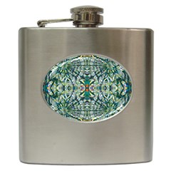 Pattern Design Pattern Geometry Hip Flask (6 oz)