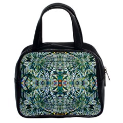 Pattern Design Pattern Geometry Classic Handbag (Two Sides)