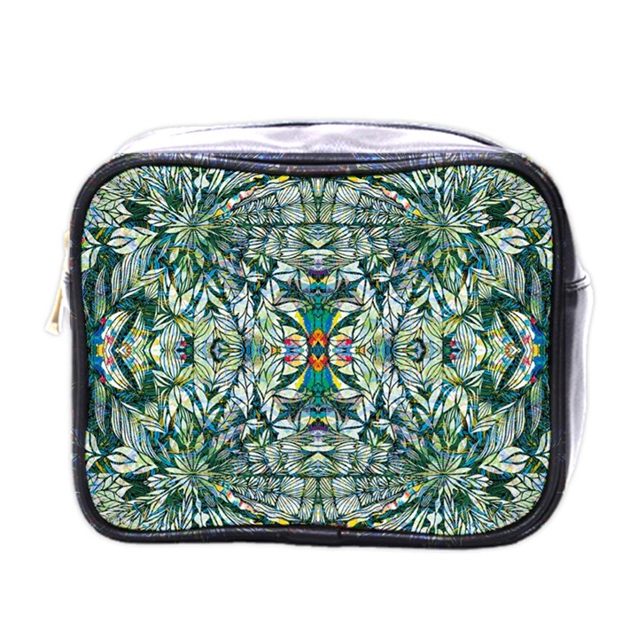 Pattern Design Pattern Geometry Mini Toiletries Bag (One Side)