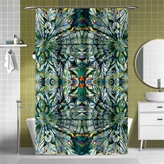 Pattern Design Pattern Geometry Shower Curtain 48  x 72  (Small) 