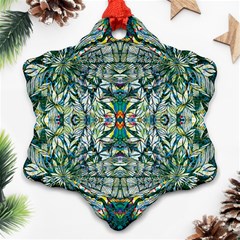 Pattern Design Pattern Geometry Snowflake Ornament (Two Sides)