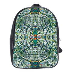 Pattern Design Pattern Geometry School Bag (XL)