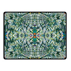 Pattern Design Pattern Geometry Double Sided Fleece Blanket (Small) 