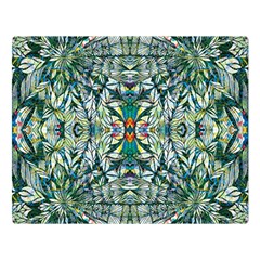 Pattern Design Pattern Geometry Double Sided Flano Blanket (Large) 