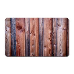 Wood Boards Wooden Wall Wall Boards Magnet (rectangular) by Simbadda