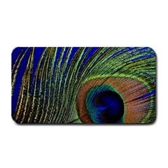 Peacock Feather Macro Peacock Bird Medium Bar Mats by Simbadda