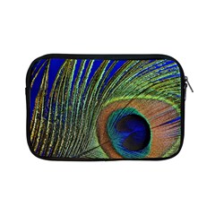 Peacock Feather Macro Peacock Bird Apple Ipad Mini Zipper Cases by Simbadda