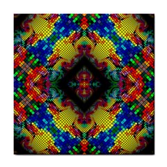 Kaleidoscope Art Pattern Ornament Tile Coasters by Simbadda