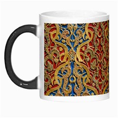 Wall Texture Pattern Carved Wood Morph Mugs by Simbadda