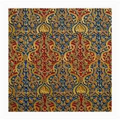 Wall Texture Pattern Carved Wood Medium Glasses Cloth by Simbadda