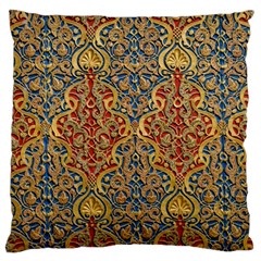 Wall Texture Pattern Carved Wood Standard Flano Cushion Case (one Side) by Simbadda