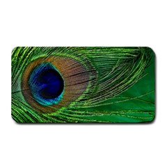 Peacock Feather Macro Peacock Bird Medium Bar Mats by Simbadda