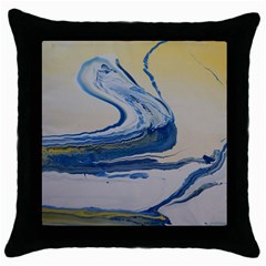 Sun And Water Throw Pillow Case (black) by WILLBIRDWELL