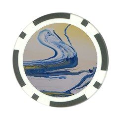 Sun And Water Poker Chip Card Guard by WILLBIRDWELL