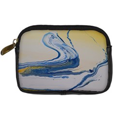 Sun And Water Digital Camera Leather Case by WILLBIRDWELL