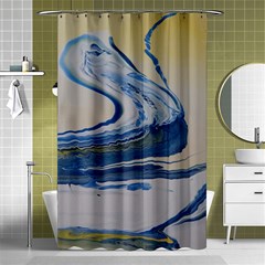 Sun And Water Shower Curtain 48  X 72  (small)  by WILLBIRDWELL