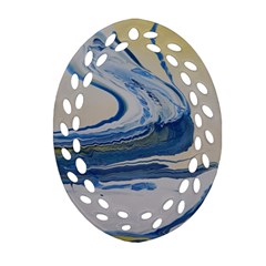 Sun And Water Ornament (oval Filigree)