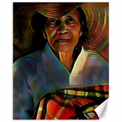 My Grandmother By Kiekie Strickland  Canvas 16  X 20 