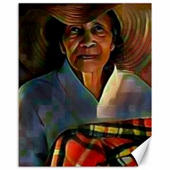 My Grandmother By Kiekie Strickland  Canvas 11  X 14  by flipstylezfashionsLLC