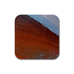 Acid Rain Rubber Square Coaster (4 Pack)  by WILLBIRDWELL