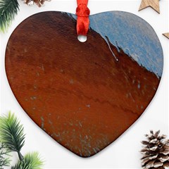 ACID RAIN Heart Ornament (Two Sides)