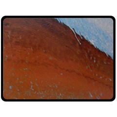 Acid Rain Double Sided Fleece Blanket (large)  by WILLBIRDWELL