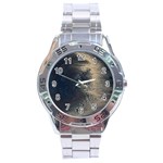 MIDNIGHT Stainless Steel Analogue Watch Front