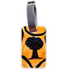 Ceramic Tree Smudge Luggage Tags (two Sides) by DeneWestUK