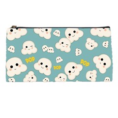 Cute Kawaii Popcorn Pattern Pencil Cases by Valentinaart