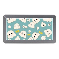 Cute Kawaii Popcorn Pattern Memory Card Reader (mini) by Valentinaart