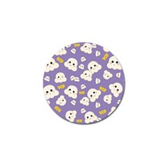 Cute Kawaii Popcorn Pattern Golf Ball Marker (10 Pack) by Valentinaart