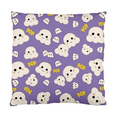 Cute Kawaii Popcorn Pattern Standard Cushion Case (one Side)