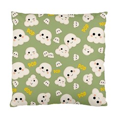 Cute Kawaii Popcorn Pattern Standard Cushion Case (two Sides) by Valentinaart