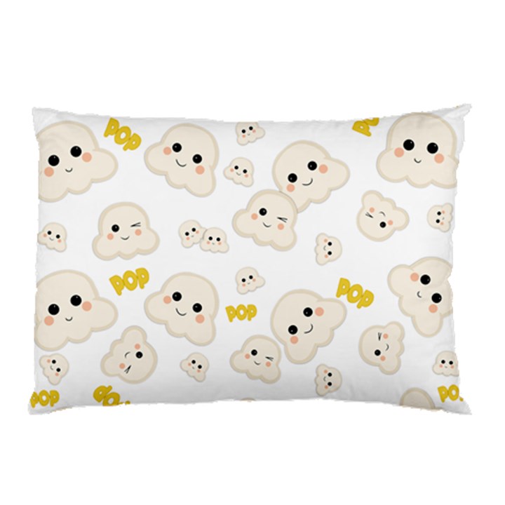 Cute Kawaii Popcorn pattern Pillow Case