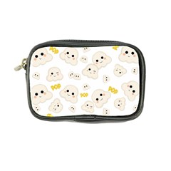 Cute Kawaii Popcorn Pattern Coin Purse by Valentinaart