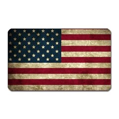 Vintage American Flag Magnet (rectangular) by Valentinaart